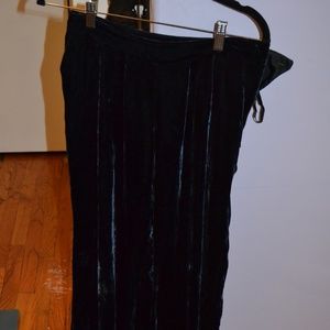 Topshop Velvet Pants fits like S